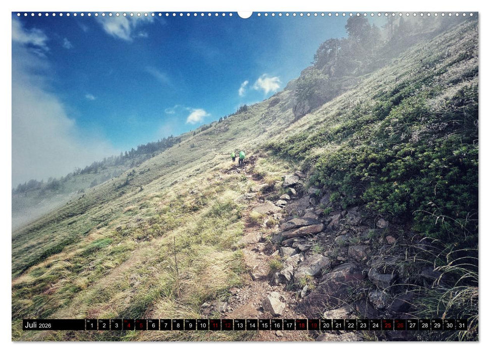 GR 10 Fernwanderweg durch die französischen Pyrenäen (CALVENDO Premium Wandkalender 2026)