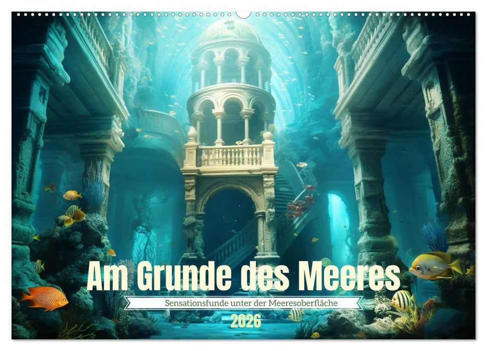 Am Grunde des Meeres (CALVENDO Wandkalender 2026)