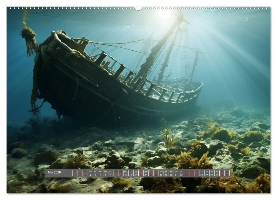 Am Grunde des Meeres (CALVENDO Wandkalender 2026)