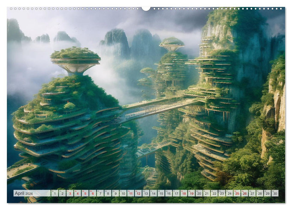 Gigapolis (CALVENDO Premium Wandkalender 2026)