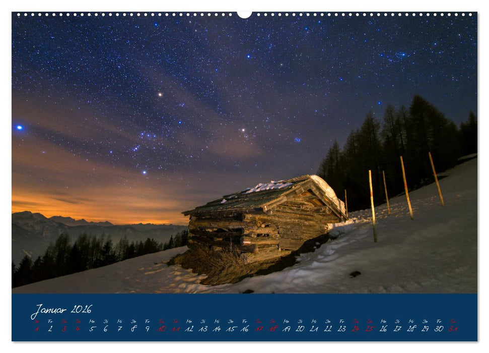 Welt unter Sternen (CALVENDO Premium Wandkalender 2026)