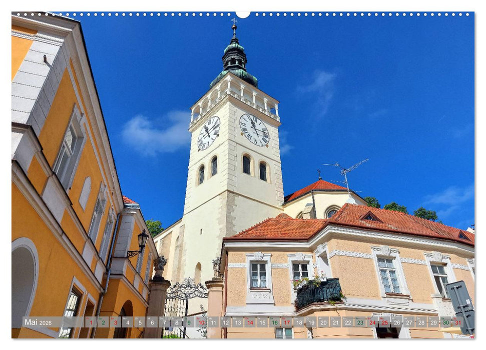 Mikulov in Tschechien (CALVENDO Premium Wandkalender 2026)