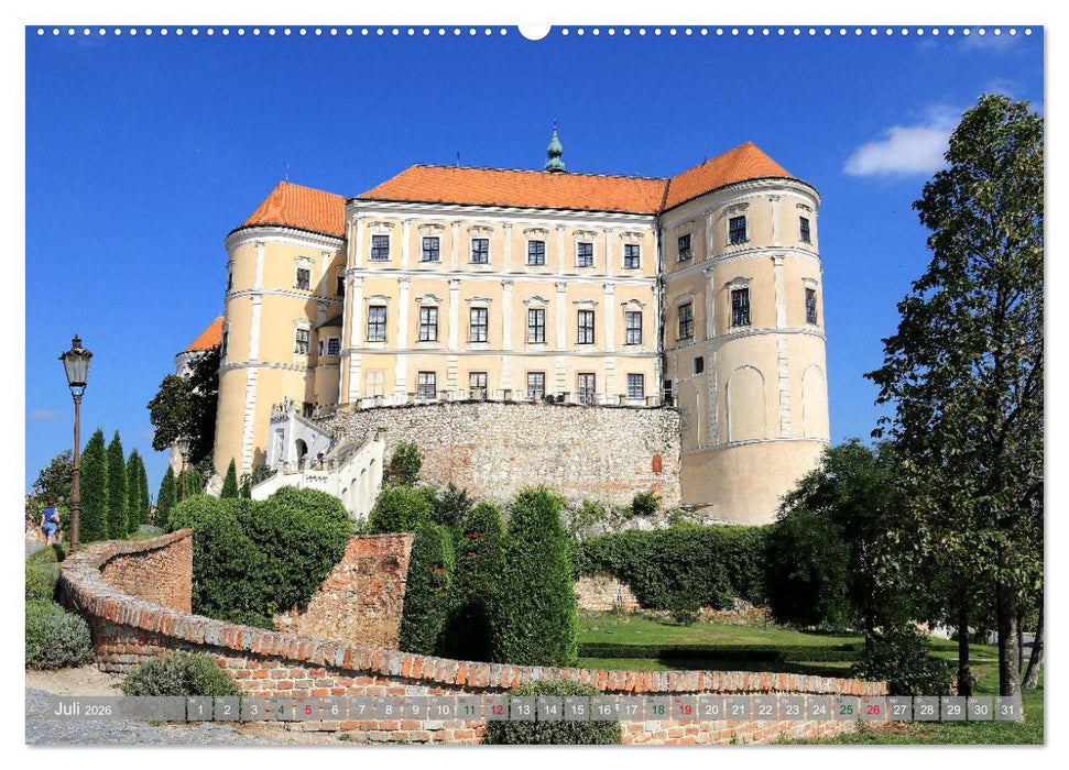 Mikulov in Tschechien (CALVENDO Premium Wandkalender 2026)
