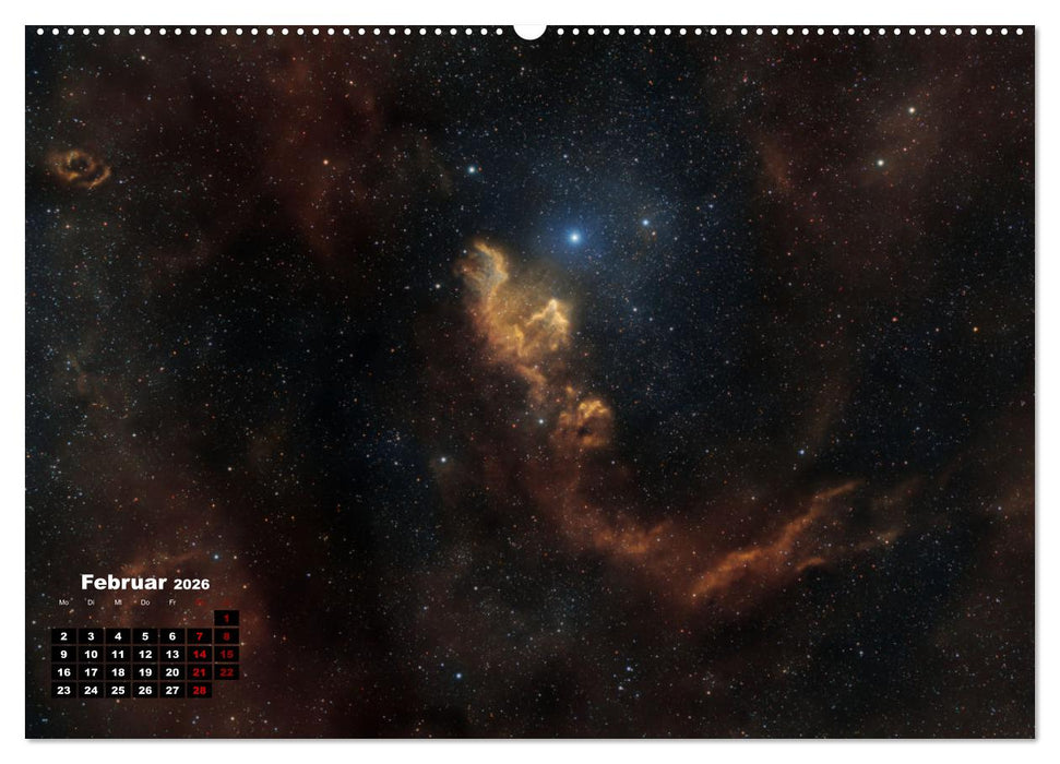 InfinityAstro - die Unendlichkeit im Bild - Astrofotos von Roland Schliessus (CALVENDO Premium Wandkalender 2026)