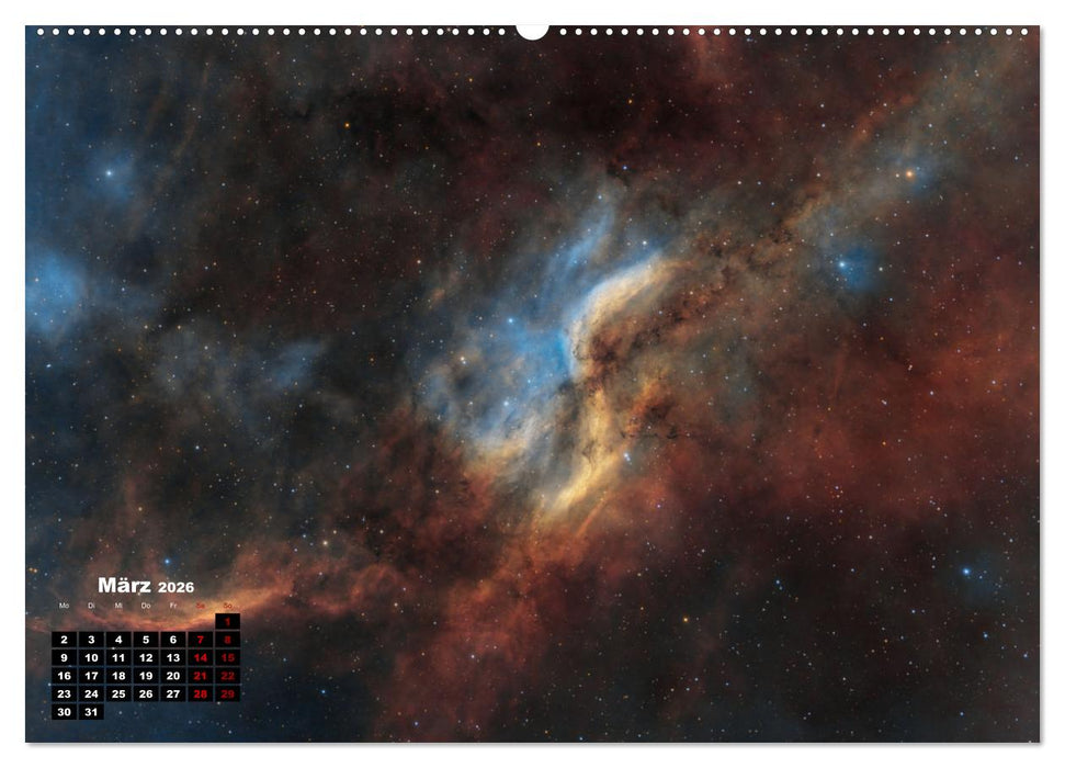 InfinityAstro - die Unendlichkeit im Bild - Astrofotos von Roland Schliessus (CALVENDO Premium Wandkalender 2026)