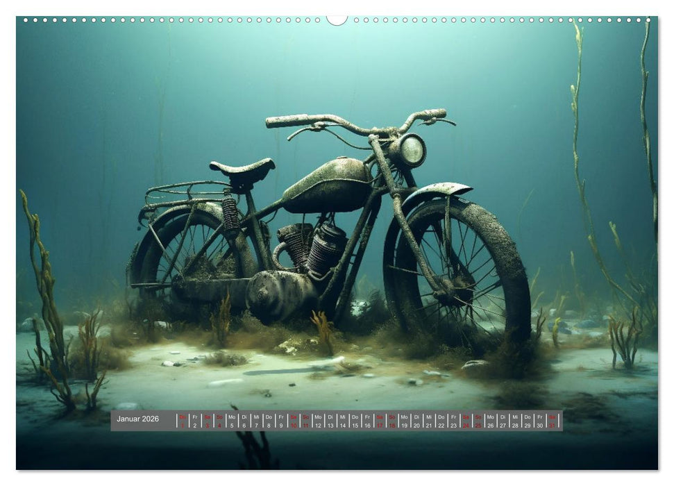 Am Grunde des Meeres (CALVENDO Premium Wandkalender 2026)