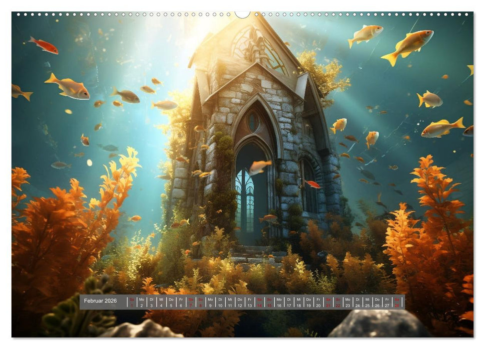 Am Grunde des Meeres (CALVENDO Premium Wandkalender 2026)