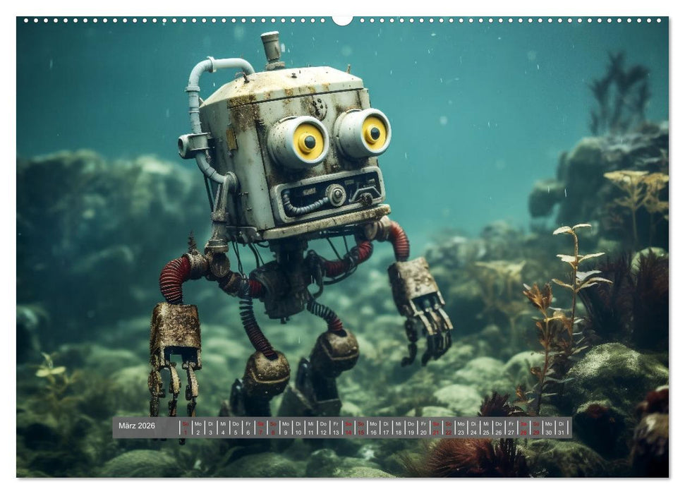 Am Grunde des Meeres (CALVENDO Premium Wandkalender 2026)