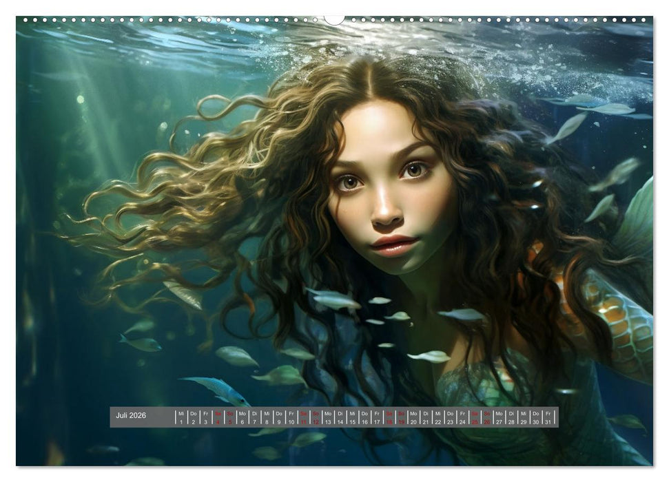 Am Grunde des Meeres (CALVENDO Premium Wandkalender 2026)