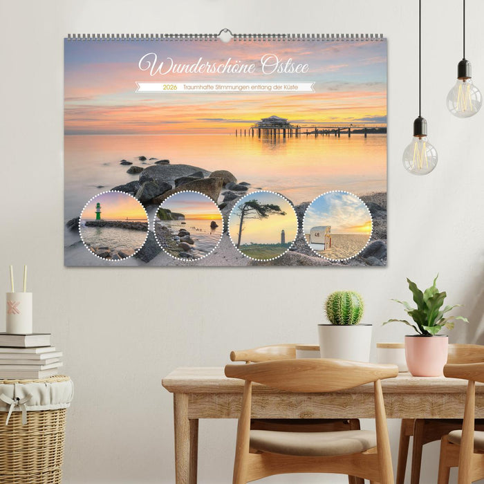 Wunderschöne Ostsee - Traumhafte Stimmungen entlang der Küste (CALVENDO Wandkalender 2026)