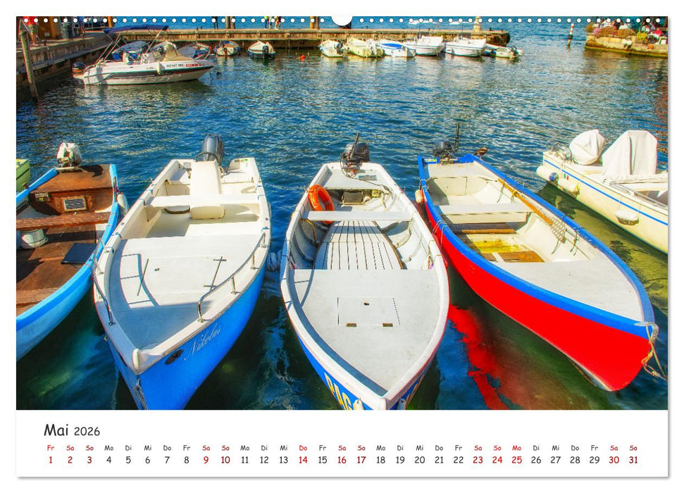Malcesine am Gardasee (CALVENDO Premium Wandkalender 2026)
