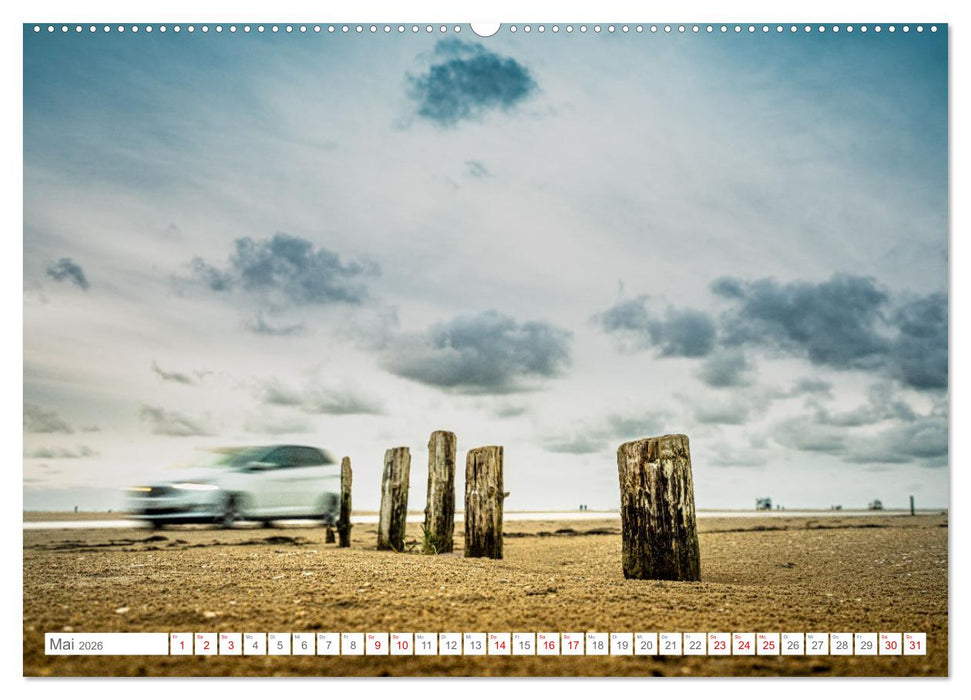 Naturerlebnis Rømø (CALVENDO Wandkalender 2026)