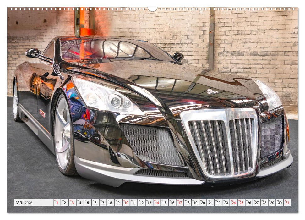Nationales Auto Museum, Faszination auf Rädern (CALVENDO Wandkalender 2026)
