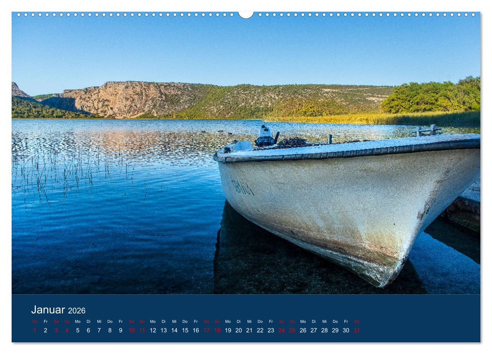 Nationalpark Krka - Wasser-Wunderwelt in Dalmatien (CALVENDO Wandkalender 2026)