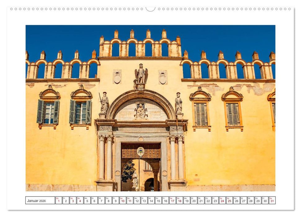 Verona - malerische Stadt mit Charme (CALVENDO Wandkalender 2026)