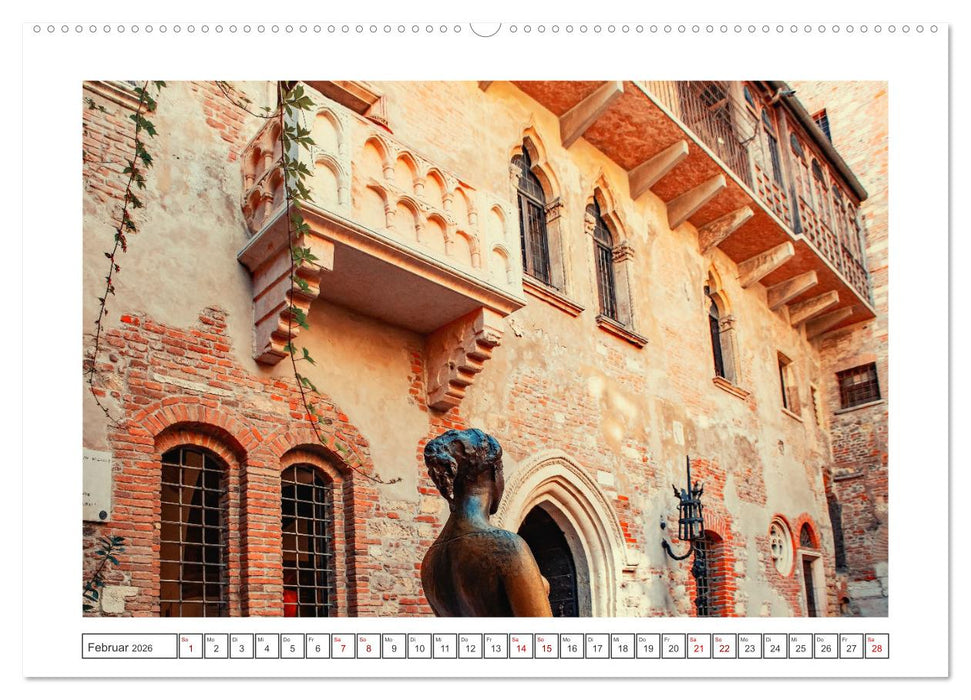 Verona - malerische Stadt mit Charme (CALVENDO Wandkalender 2026)