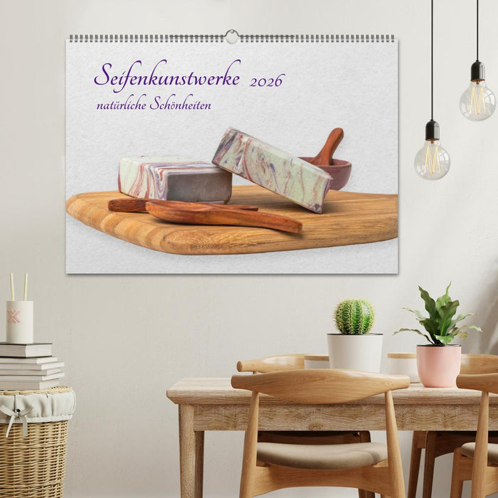 Seifenkunstwerke (CALVENDO Wandkalender 2026)