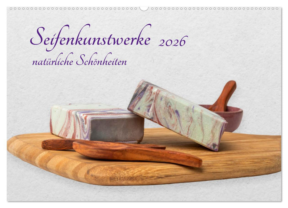 Seifenkunstwerke (CALVENDO Wandkalender 2026)