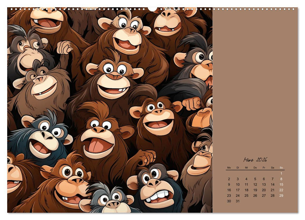 Tierisches Gewimmel (CALVENDO Premium Wandkalender 2026)