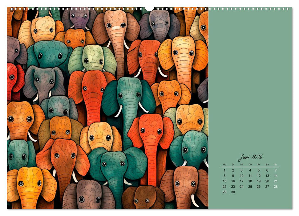 Tierisches Gewimmel (CALVENDO Premium Wandkalender 2026)