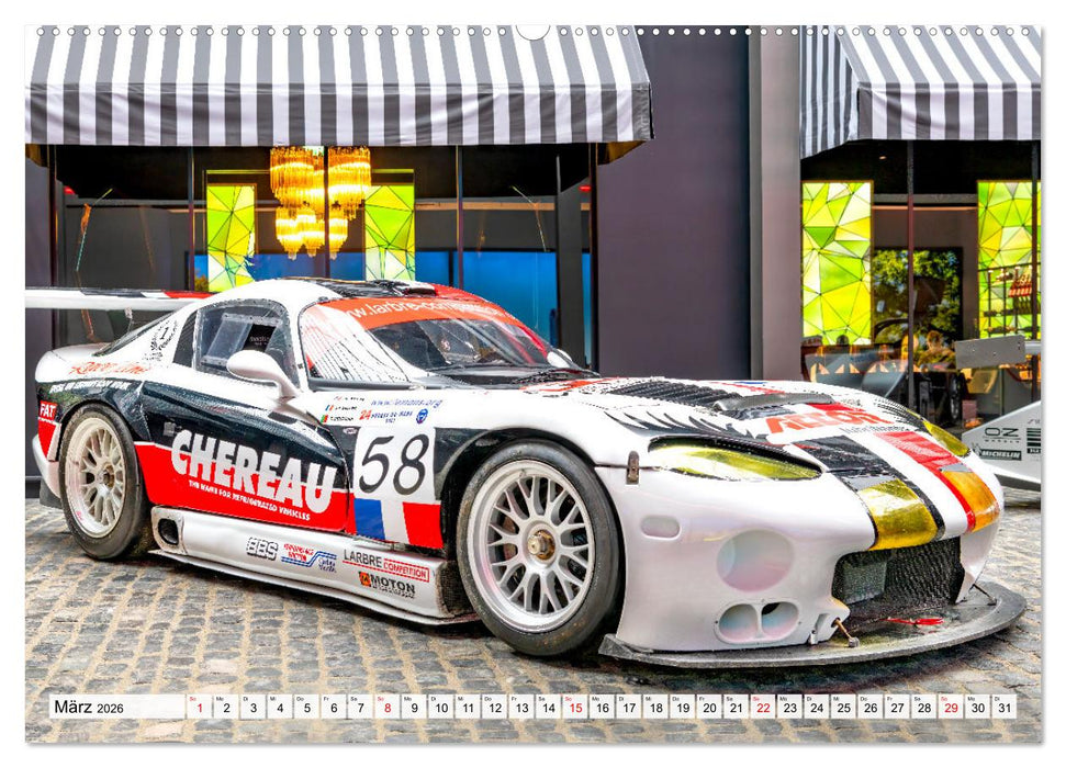 Nationales Auto Museum, Faszination auf Rädern (CALVENDO Premium Wandkalender 2026)