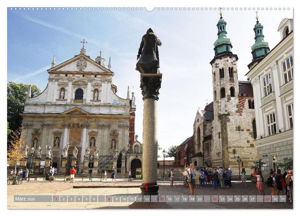 Faszinierendes Krakau (CALVENDO Wandkalender 2026)