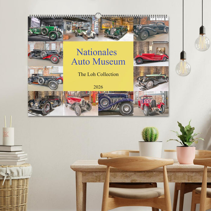 Nationales Auto Museum, The Loh Collection (CALVENDO Wandkalender 2026)