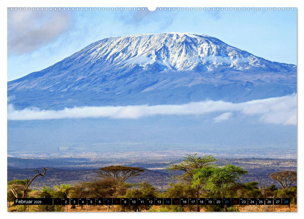 Kilimanjaro - das Dach Afrikas (CALVENDO Wandkalender 2026)