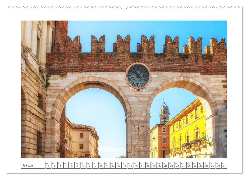Verona - malerische Stadt mit Charme (CALVENDO Premium Wandkalender 2026)