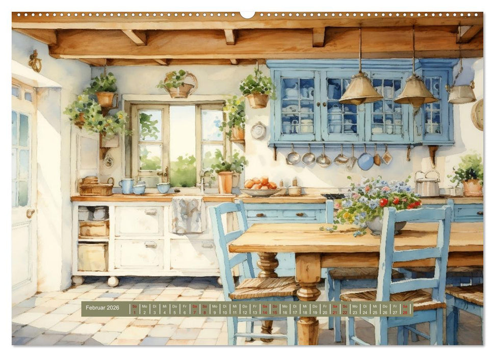 365 Tage auf dem Land (CALVENDO Premium Wandkalender 2026)