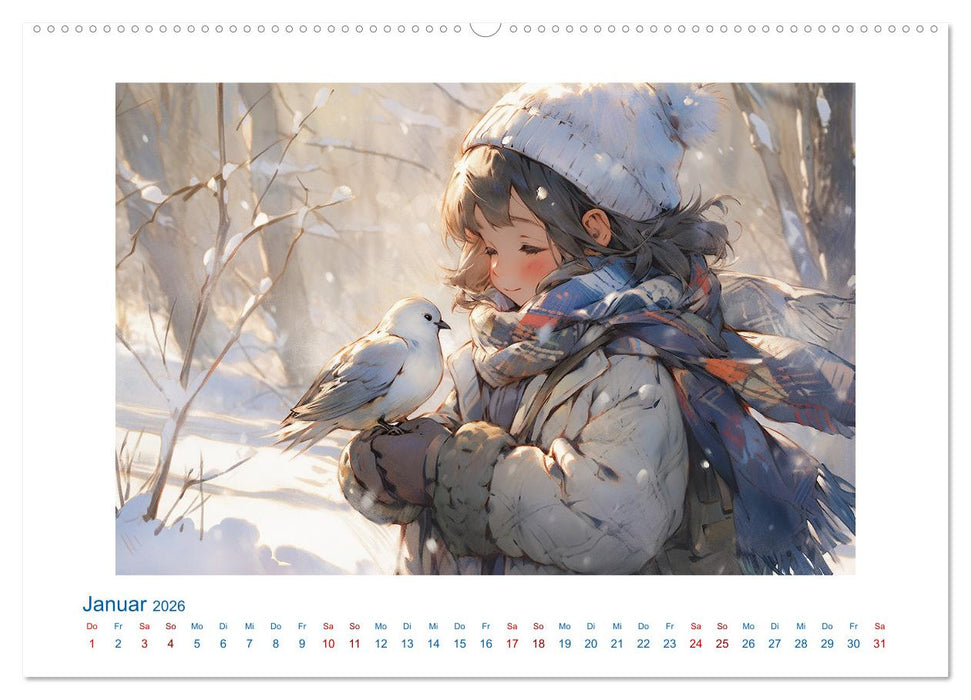 Der Mädchen-Kalender (CALVENDO Wandkalender 2026)