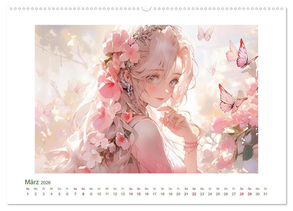 Der Mädchen-Kalender (CALVENDO Wandkalender 2026)