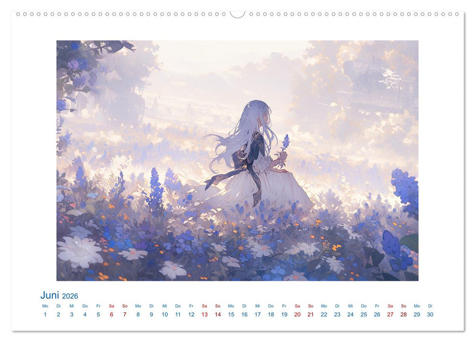 Der Mädchen-Kalender (CALVENDO Wandkalender 2026)