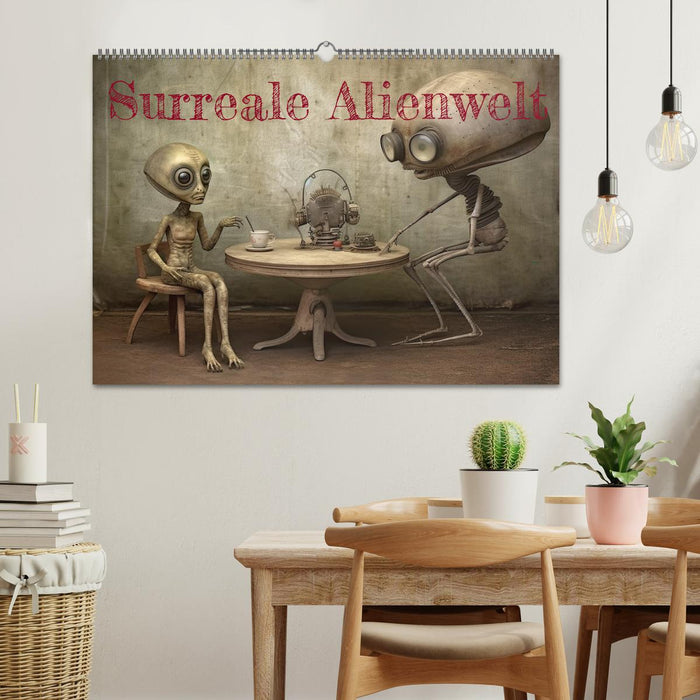 Surreale Alienwelt (CALVENDO Wandkalender 2026)