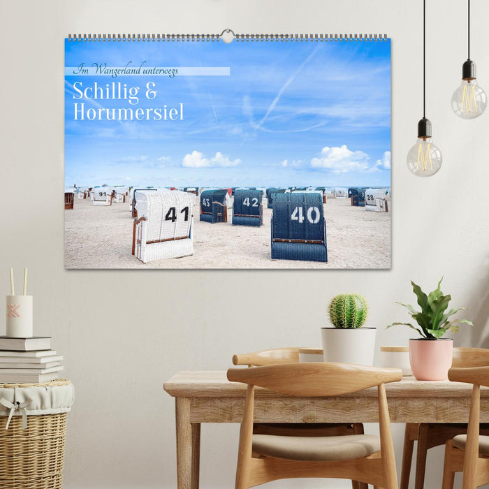 Schillig und Horumersiel - Im Wangerland unterwegs (CALVENDO Wandkalender 2026)