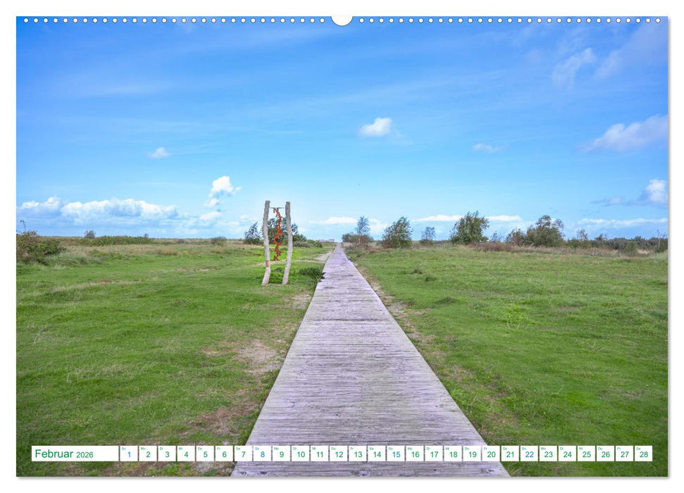 Schillig und Horumersiel - Im Wangerland unterwegs (CALVENDO Wandkalender 2026)