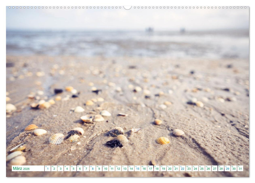 Schillig und Horumersiel - Im Wangerland unterwegs (CALVENDO Wandkalender 2026)