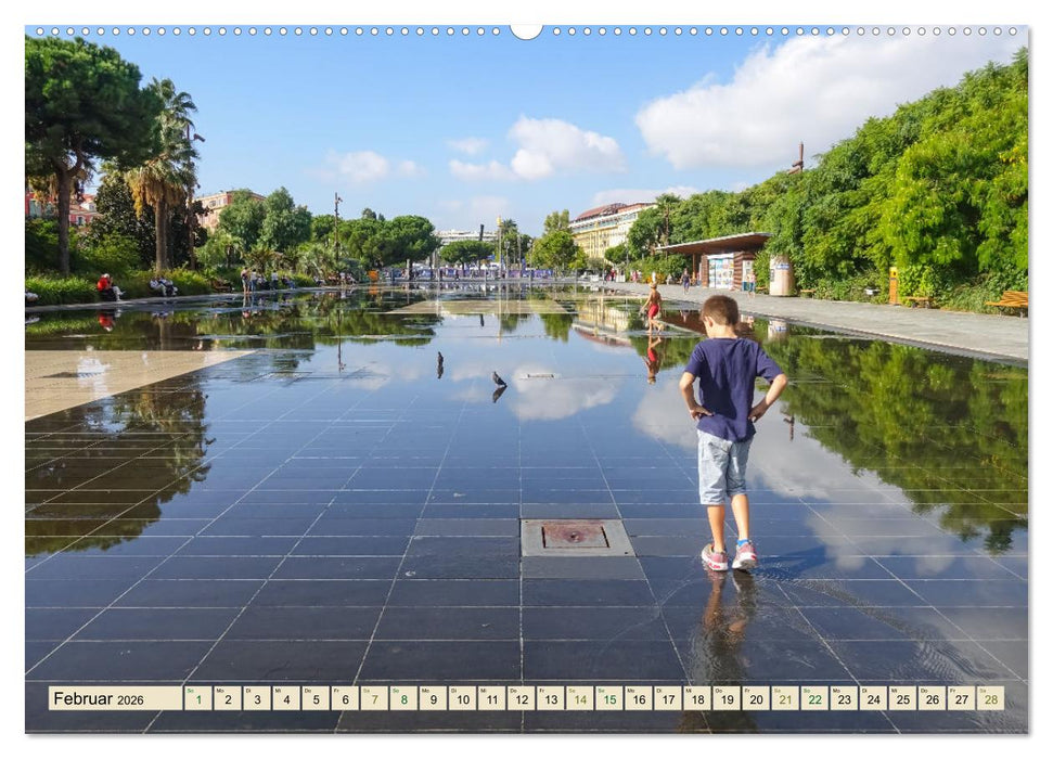 Nizza Bezaubernde Stadt (CALVENDO Premium Wandkalender 2026)