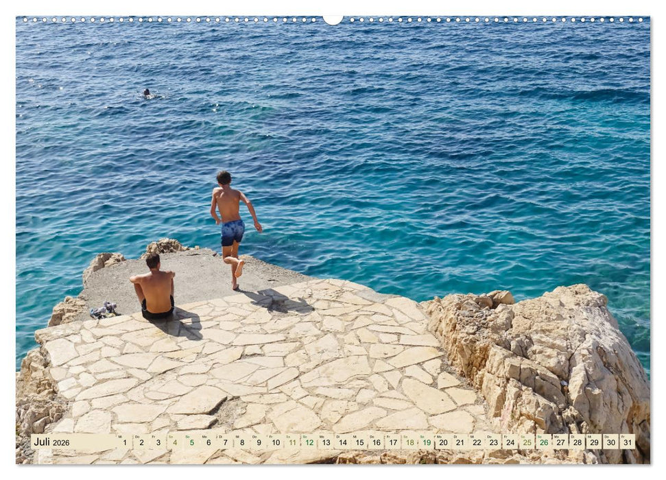 Nizza Bezaubernde Stadt (CALVENDO Premium Wandkalender 2026)