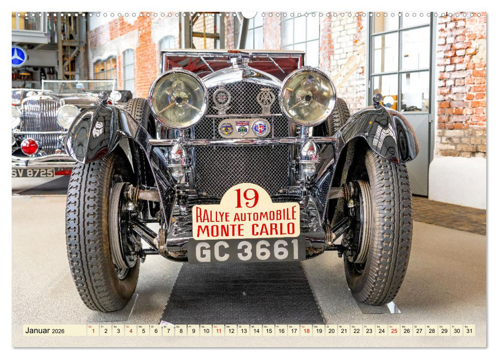 Nationales Auto Museum, The Loh Collection (CALVENDO Premium Wandkalender 2026)
