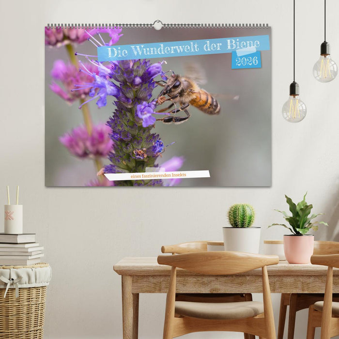Die Wunderwelt der Biene (CALVENDO Wandkalender 2026)