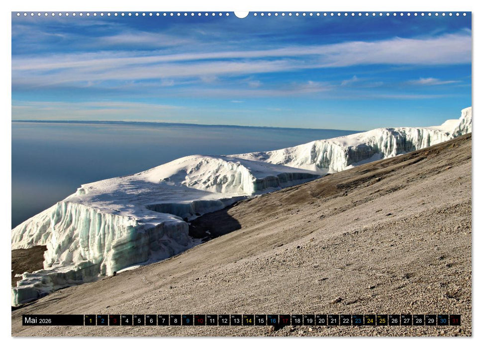 Kilimanjaro - das Dach Afrikas (CALVENDO Premium Wandkalender 2026)