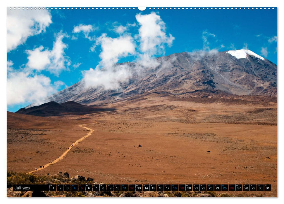 Kilimanjaro - das Dach Afrikas (CALVENDO Premium Wandkalender 2026)
