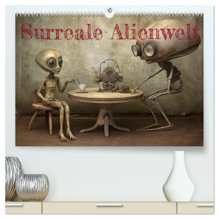 Surreale Alienwelt (CALVENDO Premium Wandkalender 2026)