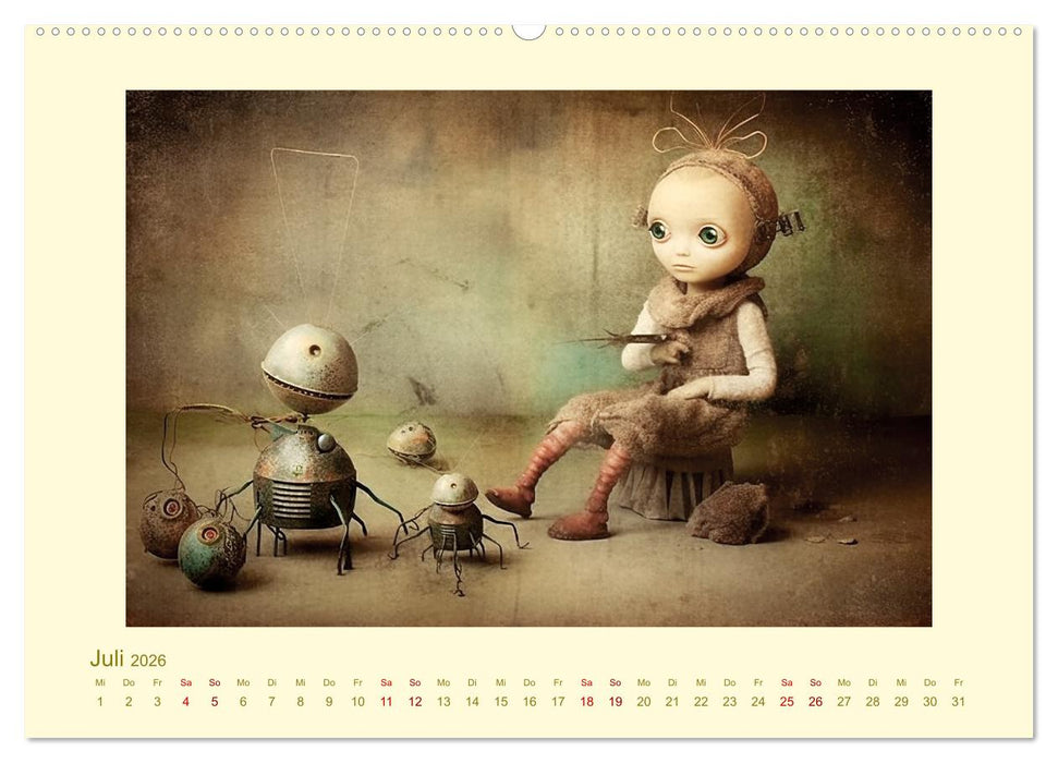 Surreale Alienwelt (CALVENDO Premium Wandkalender 2026)