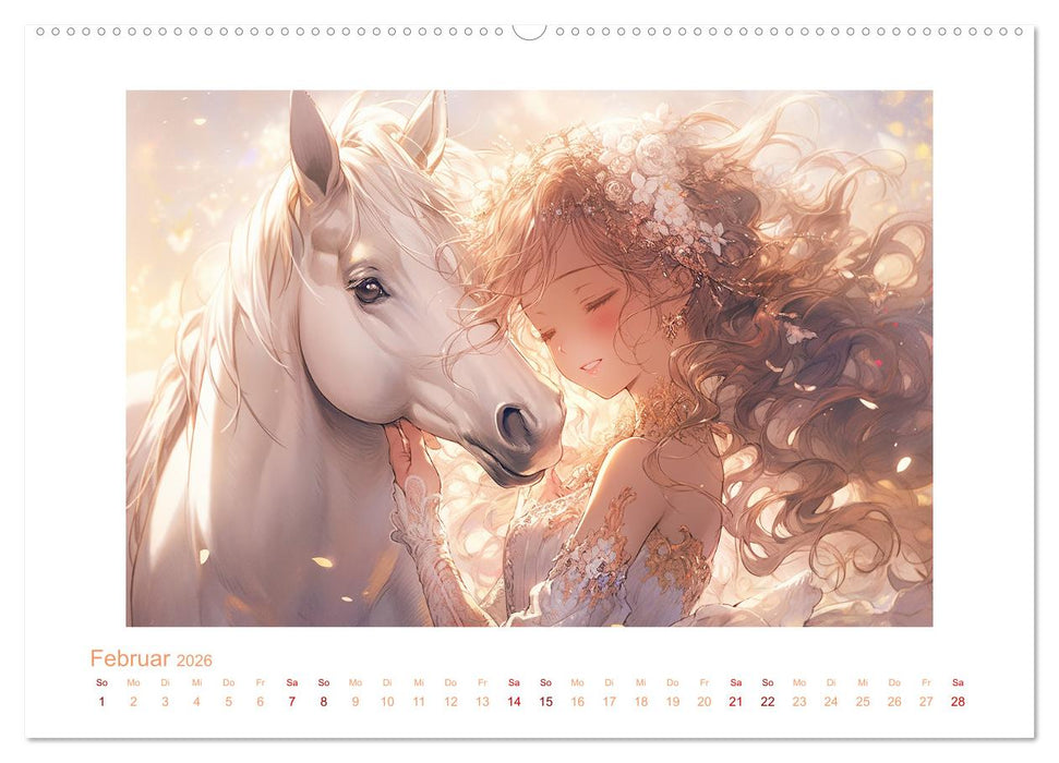 Der Mädchen-Kalender (CALVENDO Premium Wandkalender 2026)