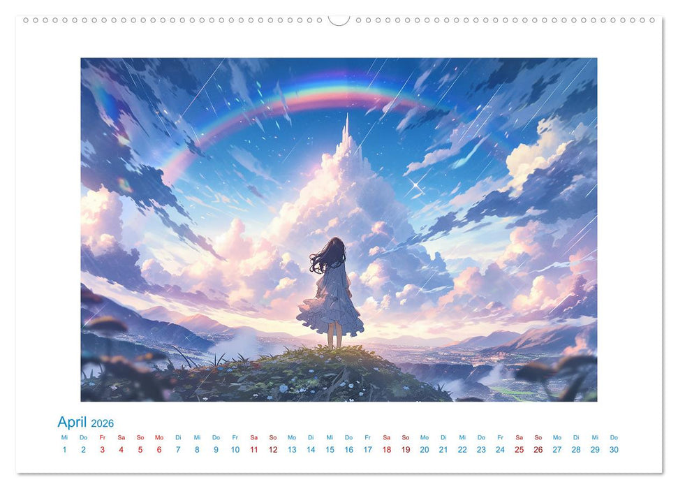 Der Mädchen-Kalender (CALVENDO Premium Wandkalender 2026)