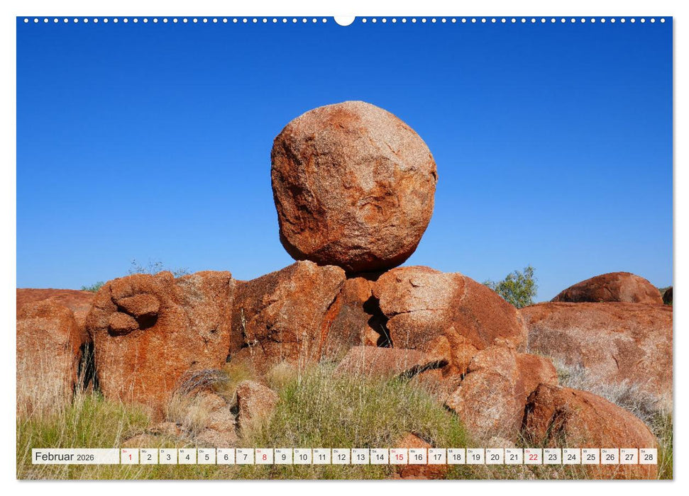 Unterwegs in Australiens Nationalparks (CALVENDO Wandkalender 2026)