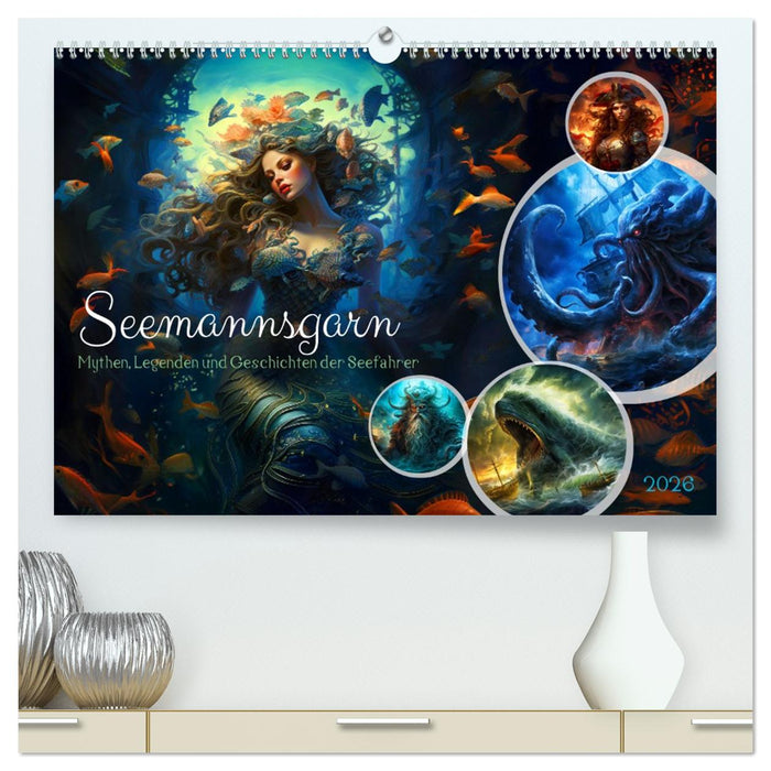Seemannsgarn - Mythen, Legenden und Geschichten der Seefahrer (CALVENDO Premium Wandkalender 2026)
