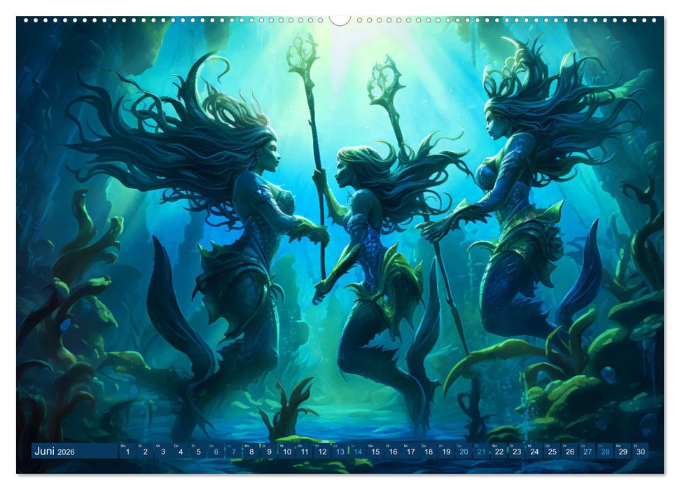 Seemannsgarn - Mythen, Legenden und Geschichten der Seefahrer (CALVENDO Premium Wandkalender 2026)